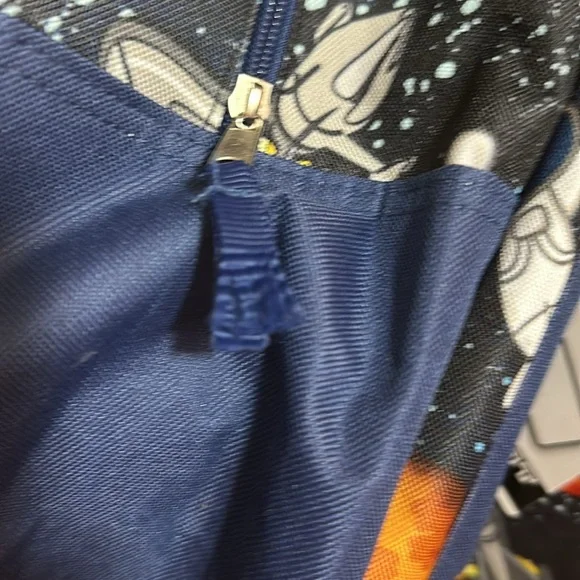 Cute astronaut backpack with pencil case . Never used - Picture 4 of 4